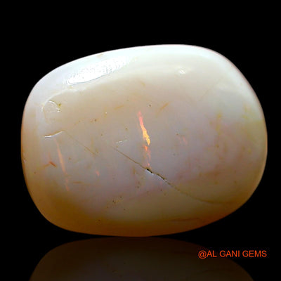 5.00 Cts Natural Australian Fire Opal Loose Gemstone Oval Cabochon 13x10x5 mm AF-677