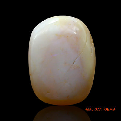 5.00 Cts Natural Australian Fire Opal Loose Gemstone Oval Cabochon 13x10x5 mm AF-677