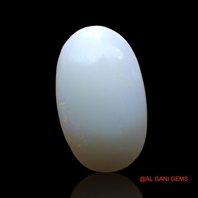 Natural Untreated Fire Opal Loose Gemstone Oval Cabochon From Australia 3.00 Cts 15x9x3 mm AF-678