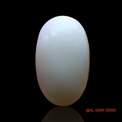 Natural Untreated Fire Opal Loose Gemstone Oval Cabochon From Australia 3.00 Cts 15x9x3 mm AF-678