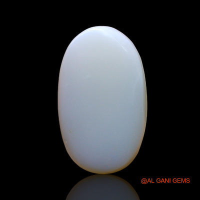 Natural Untreated Fire Opal Loose Gemstone Oval Cabochon From Australia 3.00 Cts 15x9x3 mm AF-678