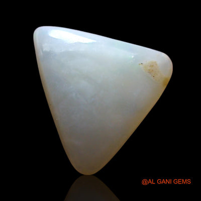 3.00 Cts Natural Australian Fire Opal Loose Gemstone Trillion Cabochon 12x11x4 mm AF-679