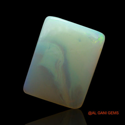 3.00 Cts Natural Australian Fire Opal Square Cabochon Loose Gemstone For Jewelry 12x9x3 mm AF-680