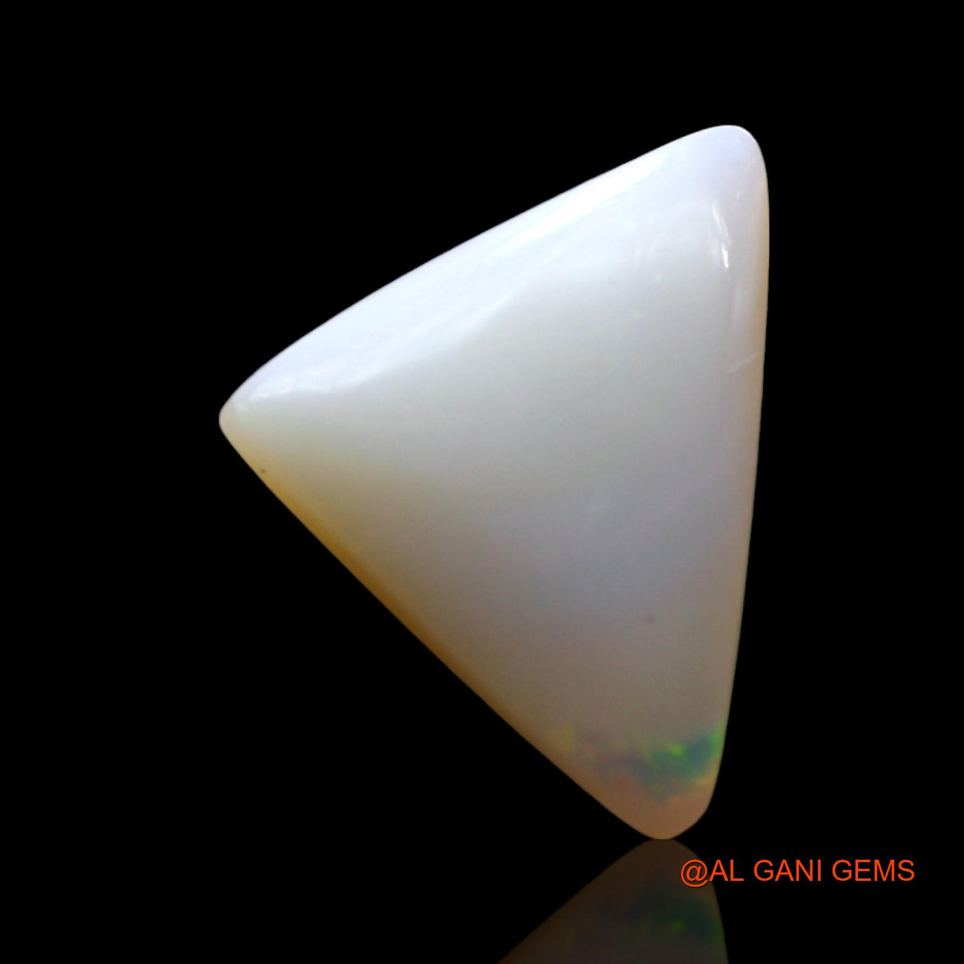 2.00 Cts Natural Australian Fire Opal Loose Gemstone Trillion Cabochon 14x10x3 mm AF-681