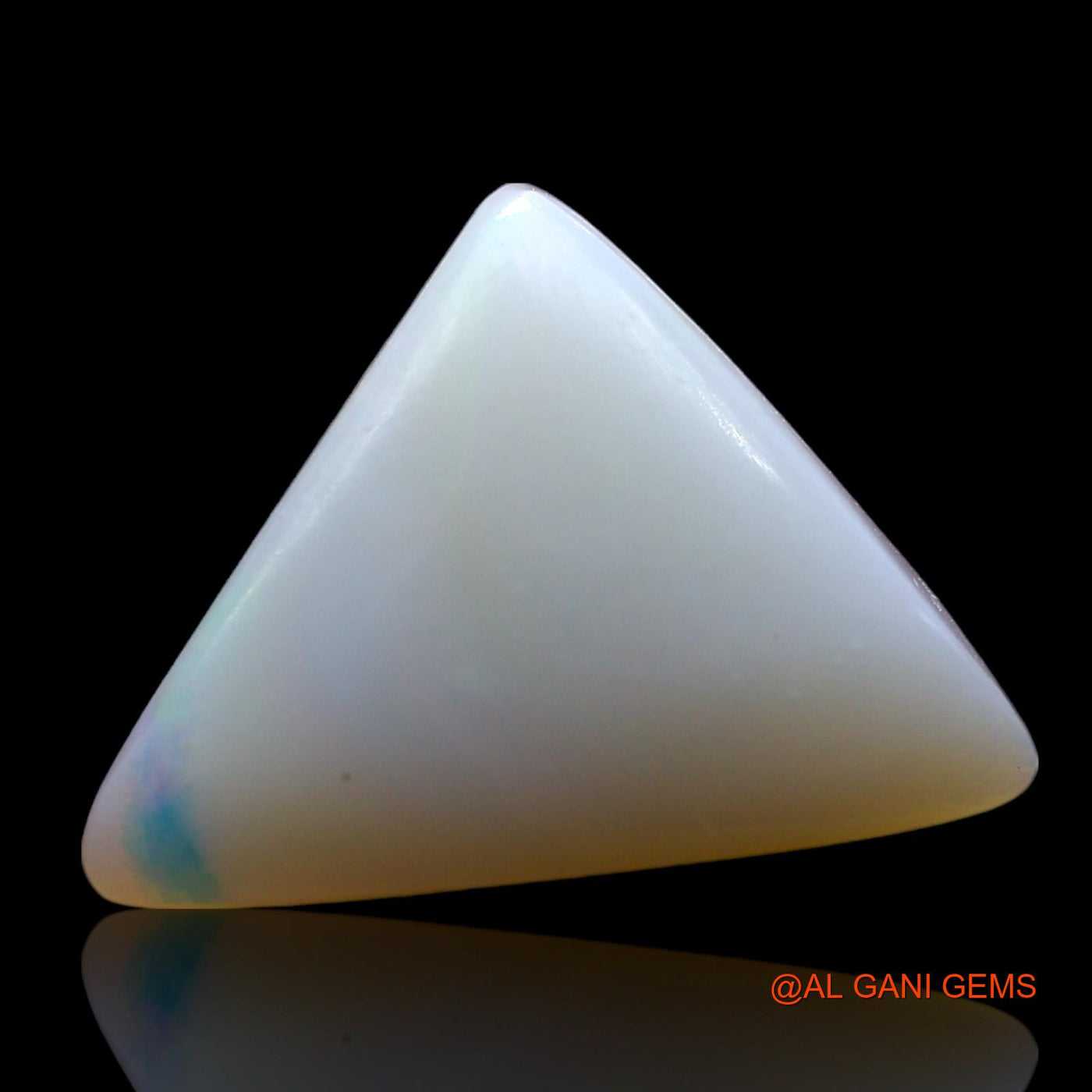 2.00 Cts Natural Australian Fire Opal Loose Gemstone Trillion Cabochon 14x10x3 mm AF-681