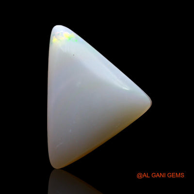 2.00 Cts Natural Australian Fire Opal Loose Gemstone Trillion Cabochon 14x10x3 mm AF-681