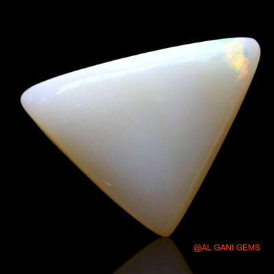 2.00 Cts Natural Australian Fire Opal Loose Gemstone Trillion Cabochon 14x10x3 mm AF-681