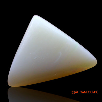 2.00 Cts Natural Australian Fire Opal Loose Gemstone Trillion Cabochon 14x10x3 mm AF-681