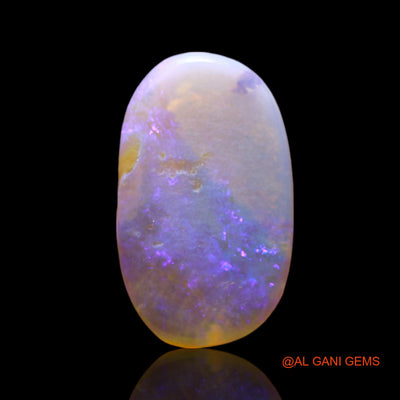 2.00 Cts Natural Australian Fire Opal Loose Gemstone Oval Cabochon 15x9x2 mm AF-683