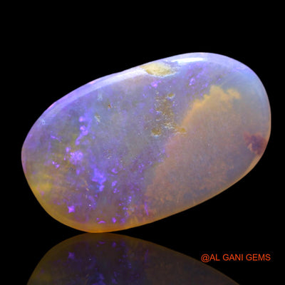 2.00 Cts Natural Australian Fire Opal Loose Gemstone Oval Cabochon 15x9x2 mm AF-683