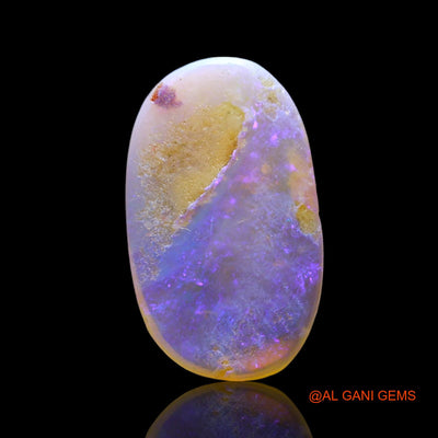 2.00 Cts Natural Australian Fire Opal Loose Gemstone Oval Cabochon 15x9x2 mm AF-683