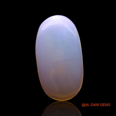 Natural Untreated Fire Opal Loose Gemstone Oval Cabochon From Australia 2.00 Cts 16x8x2 mm AF-684