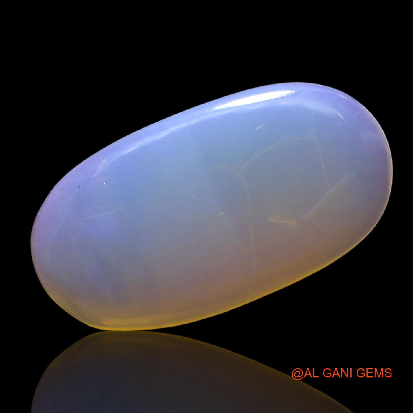 Natural Untreated Fire Opal Loose Gemstone Oval Cabochon From Australia 2.00 Cts 16x8x2 mm AF-684