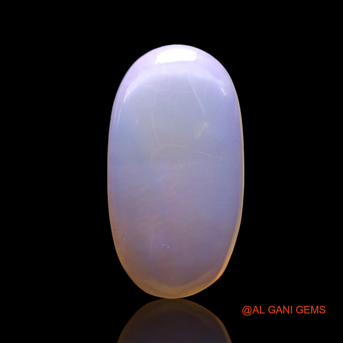 Natural Untreated Fire Opal Loose Gemstone Oval Cabochon From Australia 2.00 Cts 16x8x2 mm AF-684