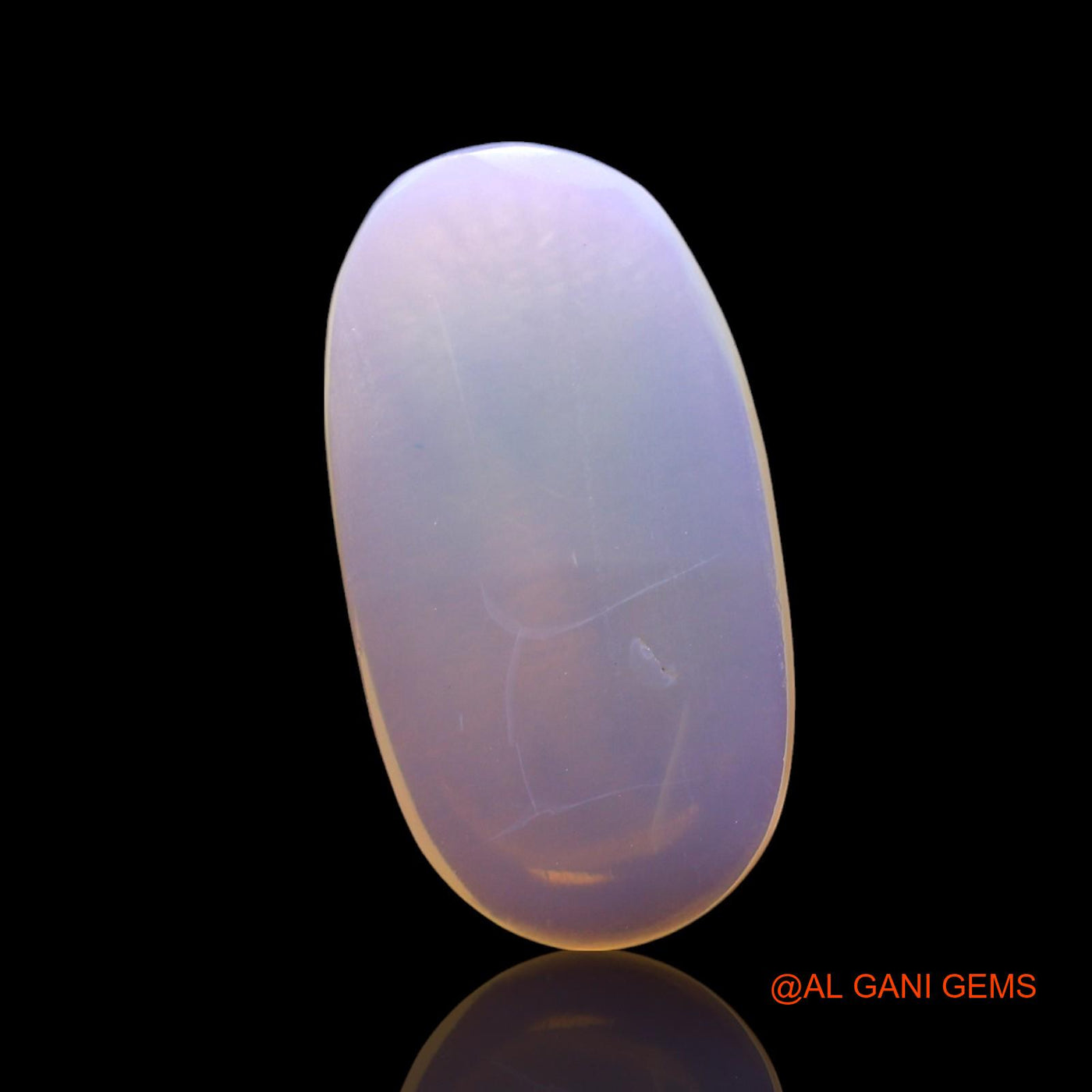 Natural Untreated Fire Opal Loose Gemstone Oval Cabochon From Australia 2.00 Cts 16x8x2 mm AF-684