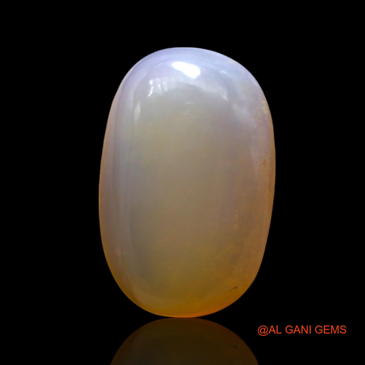 Natural Fire Opal Gemstone 5.00 Cts Loose Oval Cabochon From Australia 14x9x5 mm AF-685
