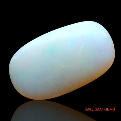 Natural Untreated Fire Opal Loose Gemstone Oval Cabochon From Australia 3.00 Cts 15x8x3 mm AF-687