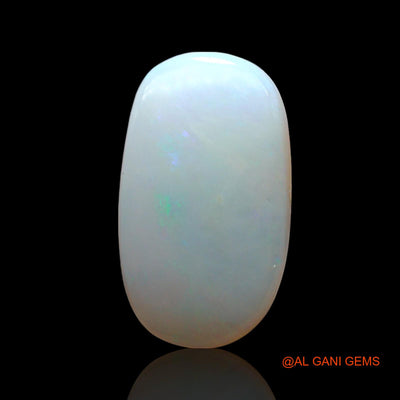 Natural Untreated Fire Opal Loose Gemstone Oval Cabochon From Australia 3.00 Cts 15x8x3 mm AF-687