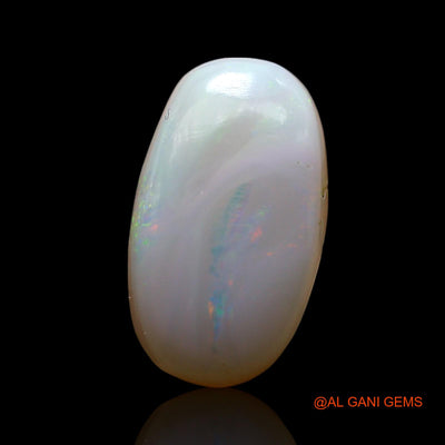 4.00 Cts Natural Australian Fire Opal Oval Cabochon Loose Gemstone For Jewelry 14x8x5 mm AF-690