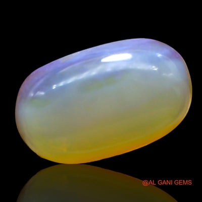 4.00 Cts Natural Australian Fire Opal Loose Gemstone Oval Cabochon 14x9x5 mm AF-691