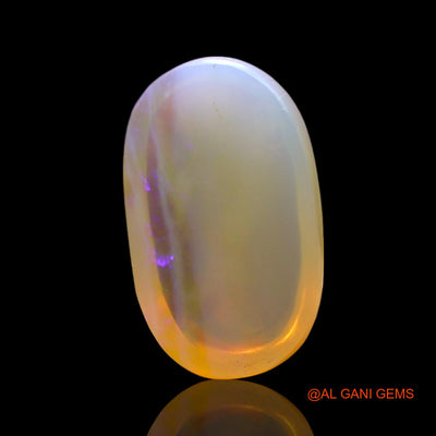 4.00 Cts Natural Australian Fire Opal Loose Gemstone Oval Cabochon 14x9x5 mm AF-691