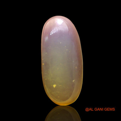 3.00 Cts Unheated Australian Fire Opal Loose Gemstone Oval Cabochon Natural 16x7x4 mm AF-694