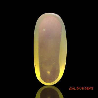 3.00 Cts Unheated Australian Fire Opal Loose Gemstone Oval Cabochon Natural 16x7x4 mm AF-694