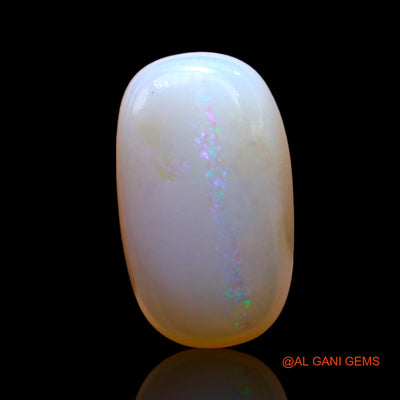 4.00 Cts Natural Australian Fire Opal Loose Gemstone Oval Cabochon 15x8x5 mm AF-696