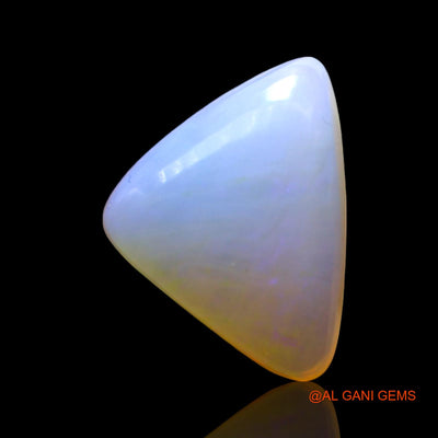 3.00 Cts Unheated Australian Fire Opal Loose Gemstone Trillion Cabochon Natural 14x10x4 mm AF-697