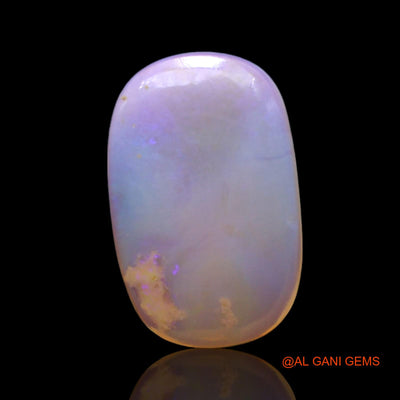 Natural Fire Opal Gemstone 2.00 Cts Loose Oval Cabochon From Australia 14x9x2 mm AF-698