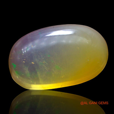 4.00 Cts Natural Australian Fire Opal Loose Gemstone Oval Cabochon 14x9x4 mm AF-699