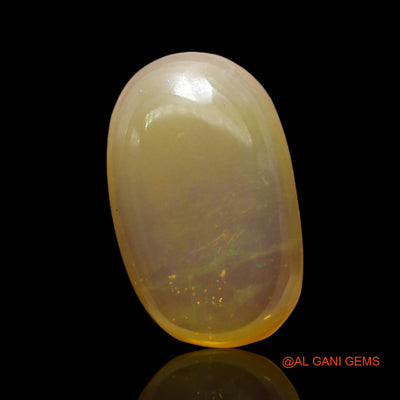 4.00 Cts Natural Australian Fire Opal Loose Gemstone Oval Cabochon 14x9x4 mm AF-699