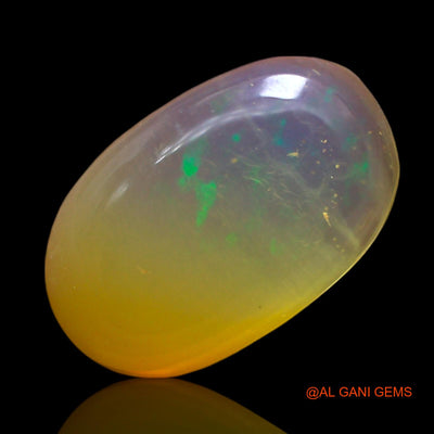 4.00 Cts Natural Australian Fire Opal Loose Gemstone Oval Cabochon 14x9x4 mm AF-699