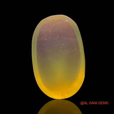 4.00 Cts Natural Australian Fire Opal Loose Gemstone Oval Cabochon 14x9x4 mm AF-699