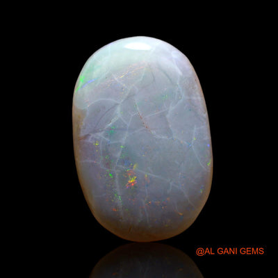 6.00 Cts Natural Australian Fire Opal Loose Gemstone Oval Cabochon 18x12x4 mm AF-69