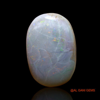 6.00 Cts Natural Australian Fire Opal Loose Gemstone Oval Cabochon 18x12x4 mm AF-69