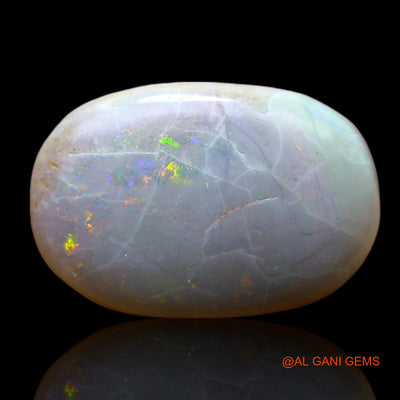 6.00 Cts Natural Australian Fire Opal Loose Gemstone Oval Cabochon 18x12x4 mm AF-69