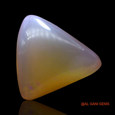2.00 Cts Natural Australian Fire Opal Trillion Cabochon Loose Gemstone For Jewelry 13x11x3 mm AF-700