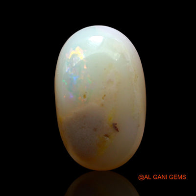 4.00 Cts Natural Australian Fire Opal Loose Gemstone Oval Cabochon 14x9x5 mm AF-702