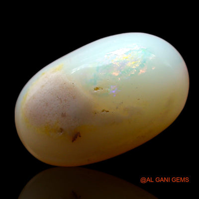 4.00 Cts Natural Australian Fire Opal Loose Gemstone Oval Cabochon 14x9x5 mm AF-702
