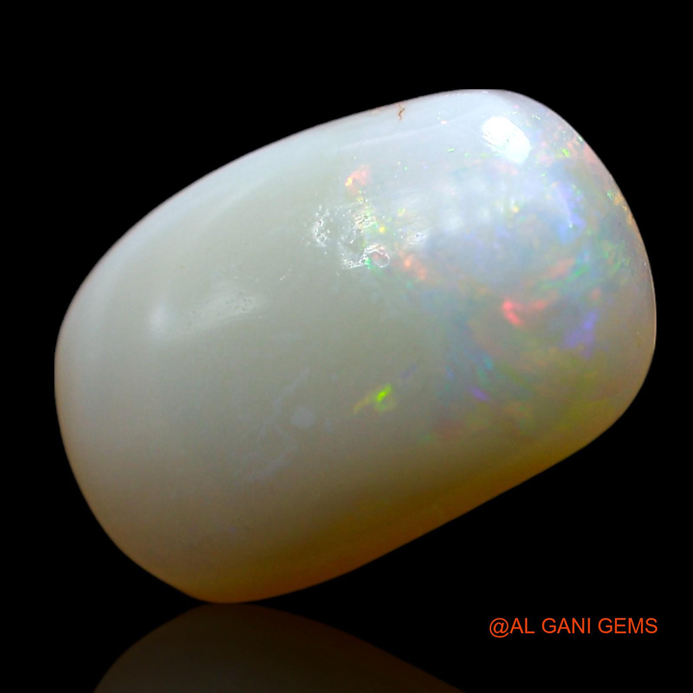 4.00 Cts Natural Australian Fire Opal Loose Gemstone Oval Cabochon 13x9x4 mm AF-705