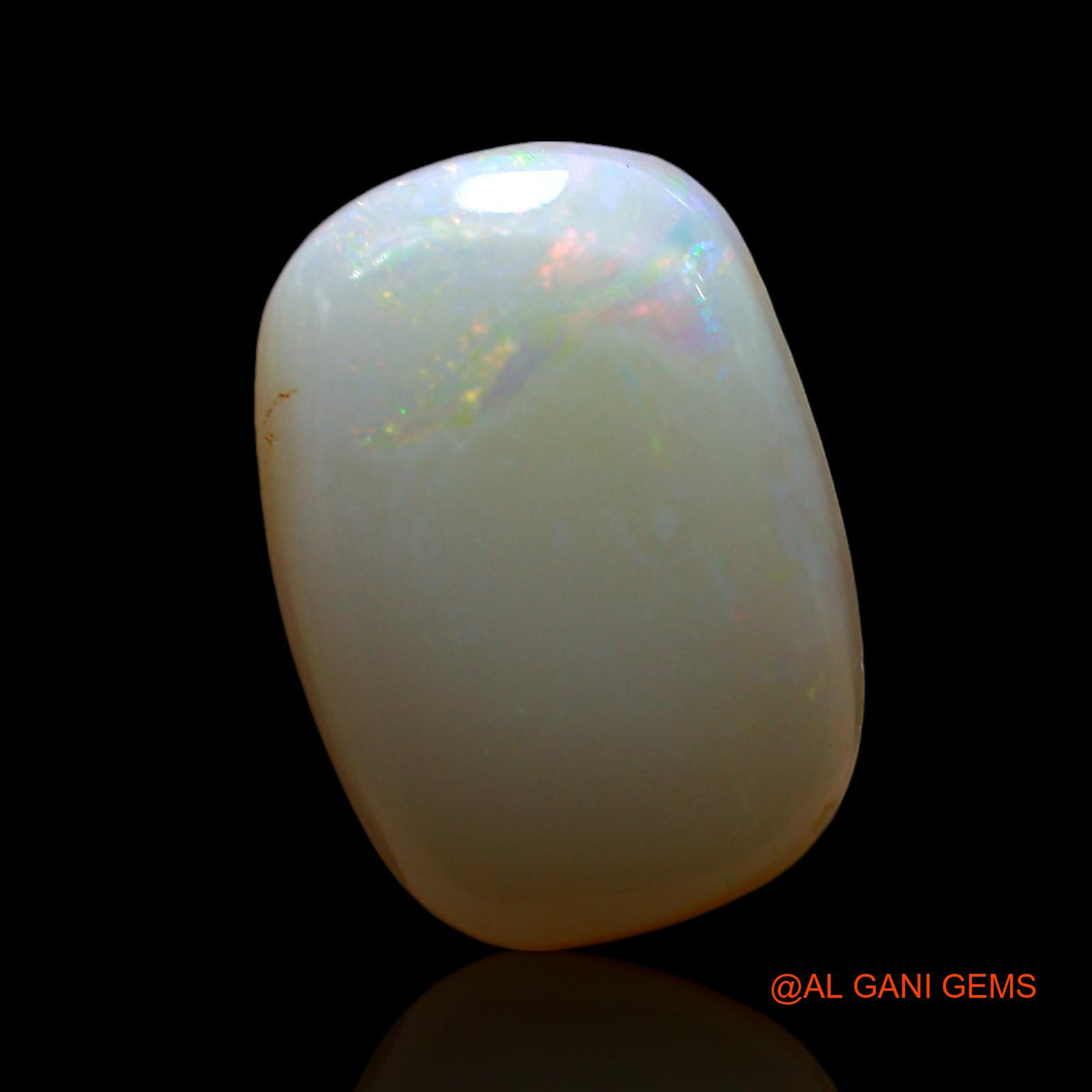 4.00 Cts Natural Australian Fire Opal Loose Gemstone Oval Cabochon 13x9x4 mm AF-705