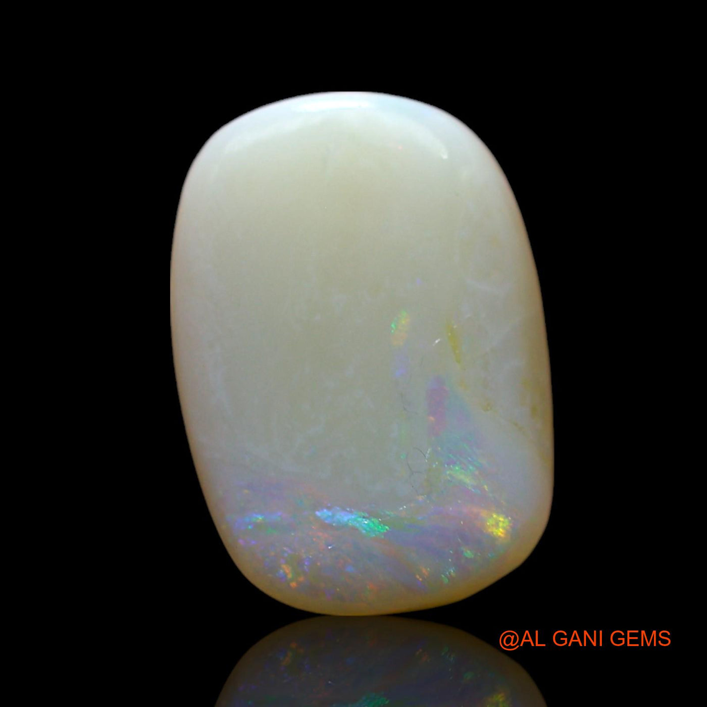 4.00 Cts Natural Australian Fire Opal Loose Gemstone Oval Cabochon 13x9x4 mm AF-705