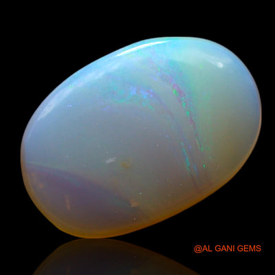 2.00 Cts Natural Australian Fire Opal Oval Cabochon Loose Gemstone For Jewelry 14x9x3 mm AF-706