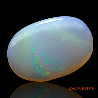 2.00 Cts Natural Australian Fire Opal Oval Cabochon Loose Gemstone For Jewelry 14x9x3 mm AF-706
