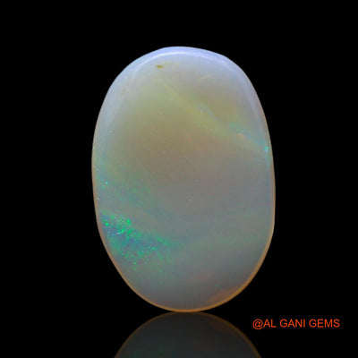 2.00 Cts Natural Australian Fire Opal Oval Cabochon Loose Gemstone For Jewelry 14x9x3 mm AF-706