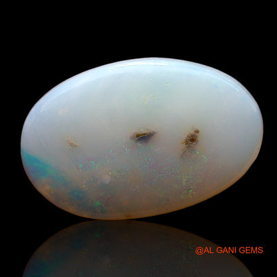 2.00 Cts Natural Australian Fire Opal Loose Gemstone Oval Cabochon 15x9x2 mm AF-707