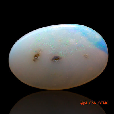 2.00 Cts Natural Australian Fire Opal Loose Gemstone Oval Cabochon 15x9x2 mm AF-707