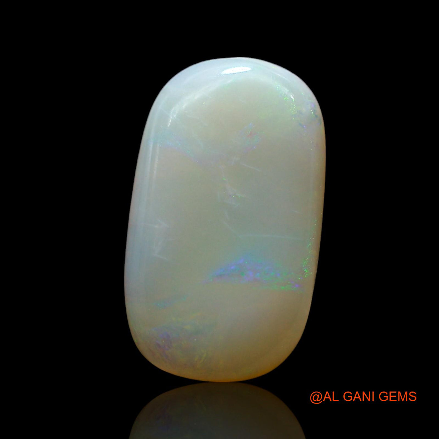 2.00 Cts Natural Australian Fire Opal Loose Gemstone Oval Cabochon 14x8x2 mm AF-708