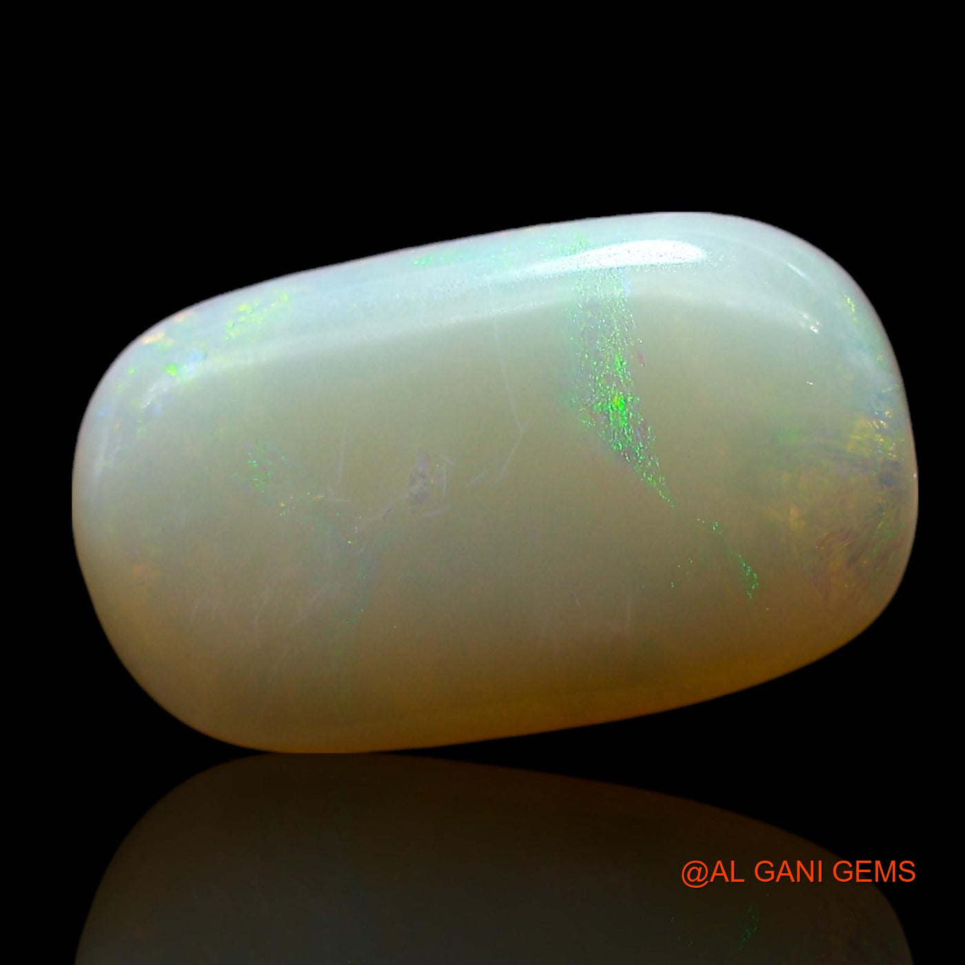 2.00 Cts Natural Australian Fire Opal Loose Gemstone Oval Cabochon 14x8x2 mm AF-708